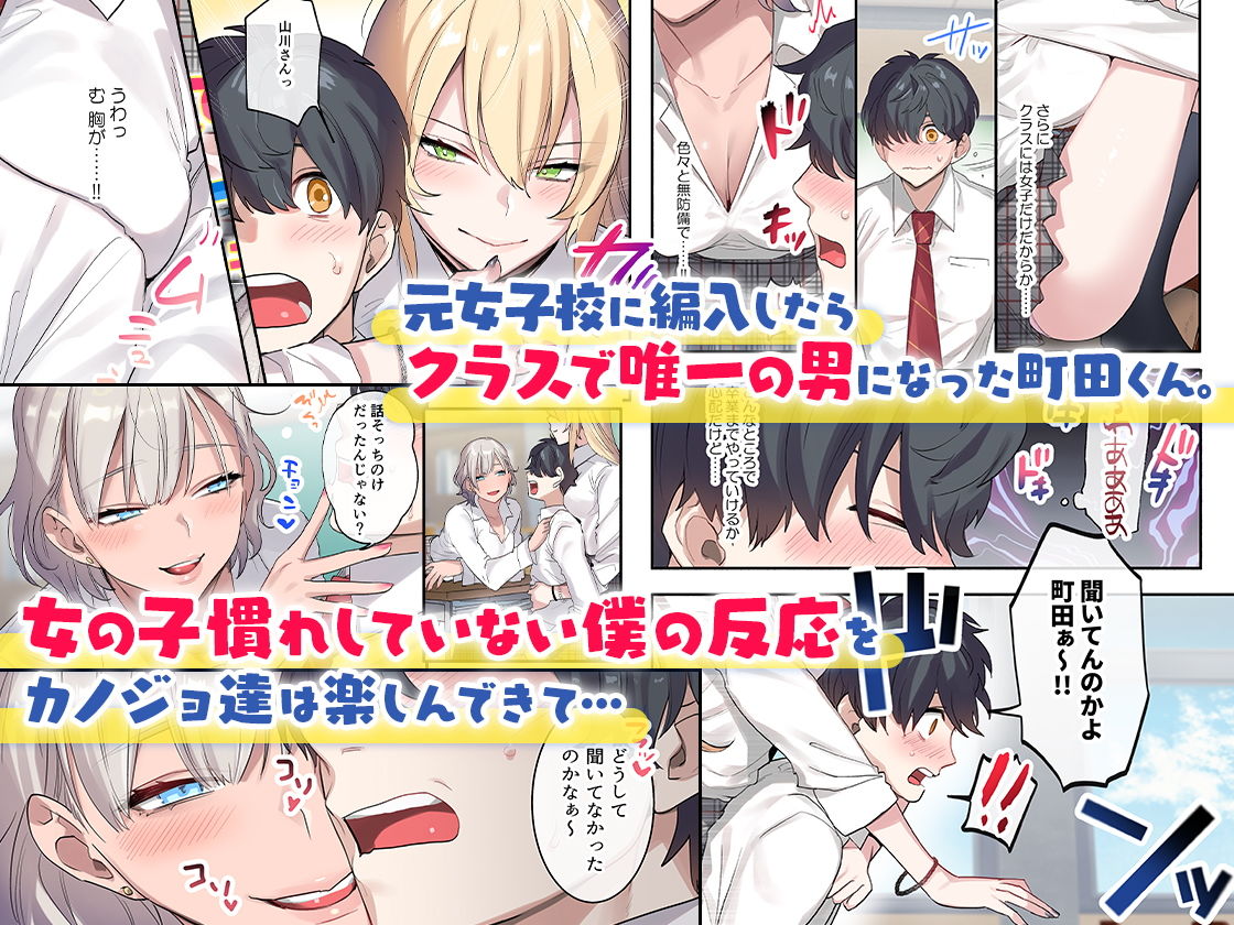 クラスで男は僕一人！？〜可愛いあの子達に囲まれて〜 サンプル 3
