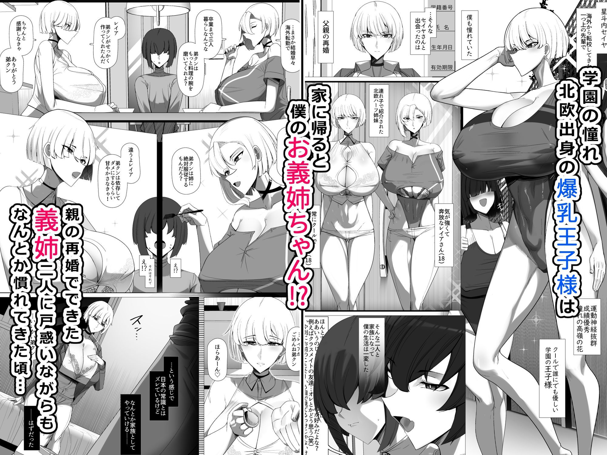 君のお嫁さんは北欧ハーフ王子様系デカチチボーイッシュお義姉ちゃん サンプル 3