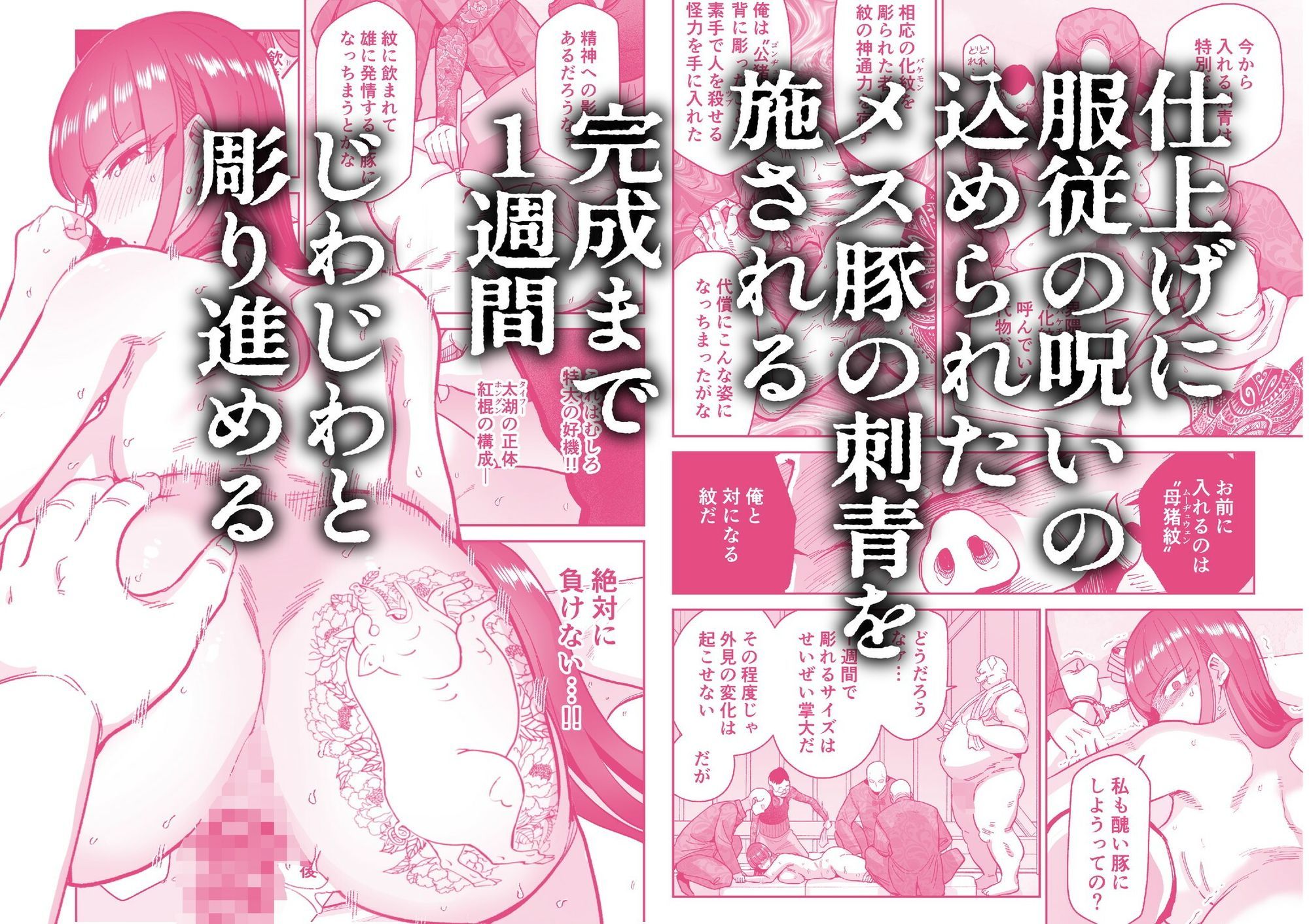 雌豚紋紋 サンプル 6