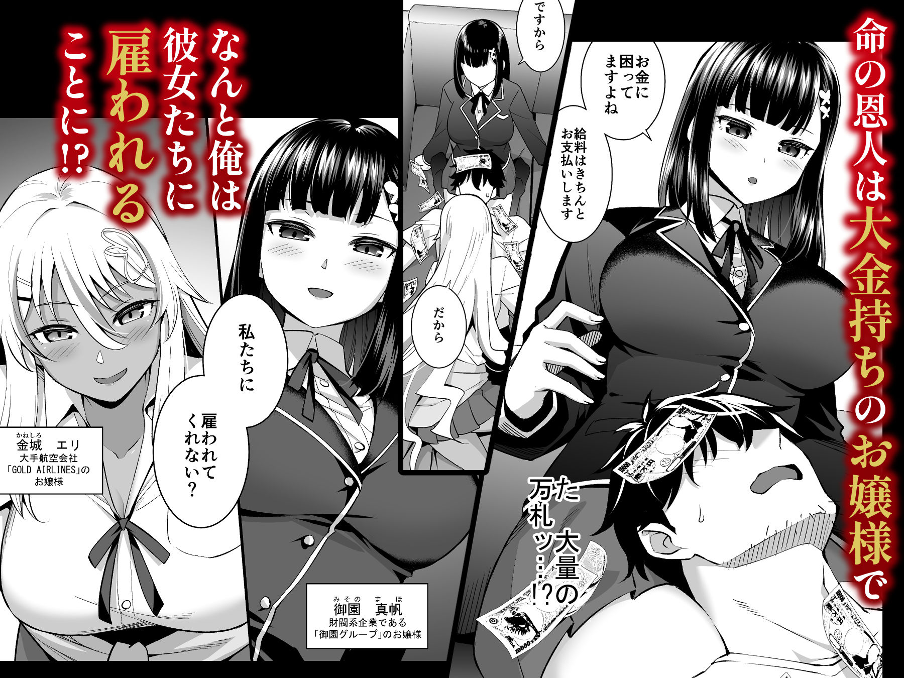 ビッチお嬢様の雇われペット〜無職の俺がセフレ契約する話〜 サンプル 5