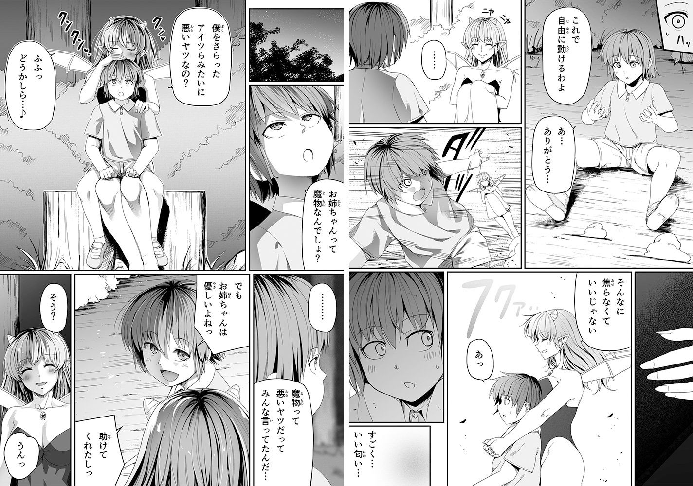 僕とサキュバスお姉ちゃんの思い出 =力あるサキュバスは性欲を満たしたいだけ... サンプル 5
