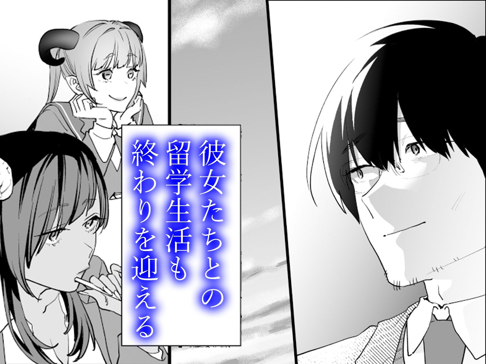 【電子特典付】交換留学生─サキュバス達と美味しい僕─ サンプル 11