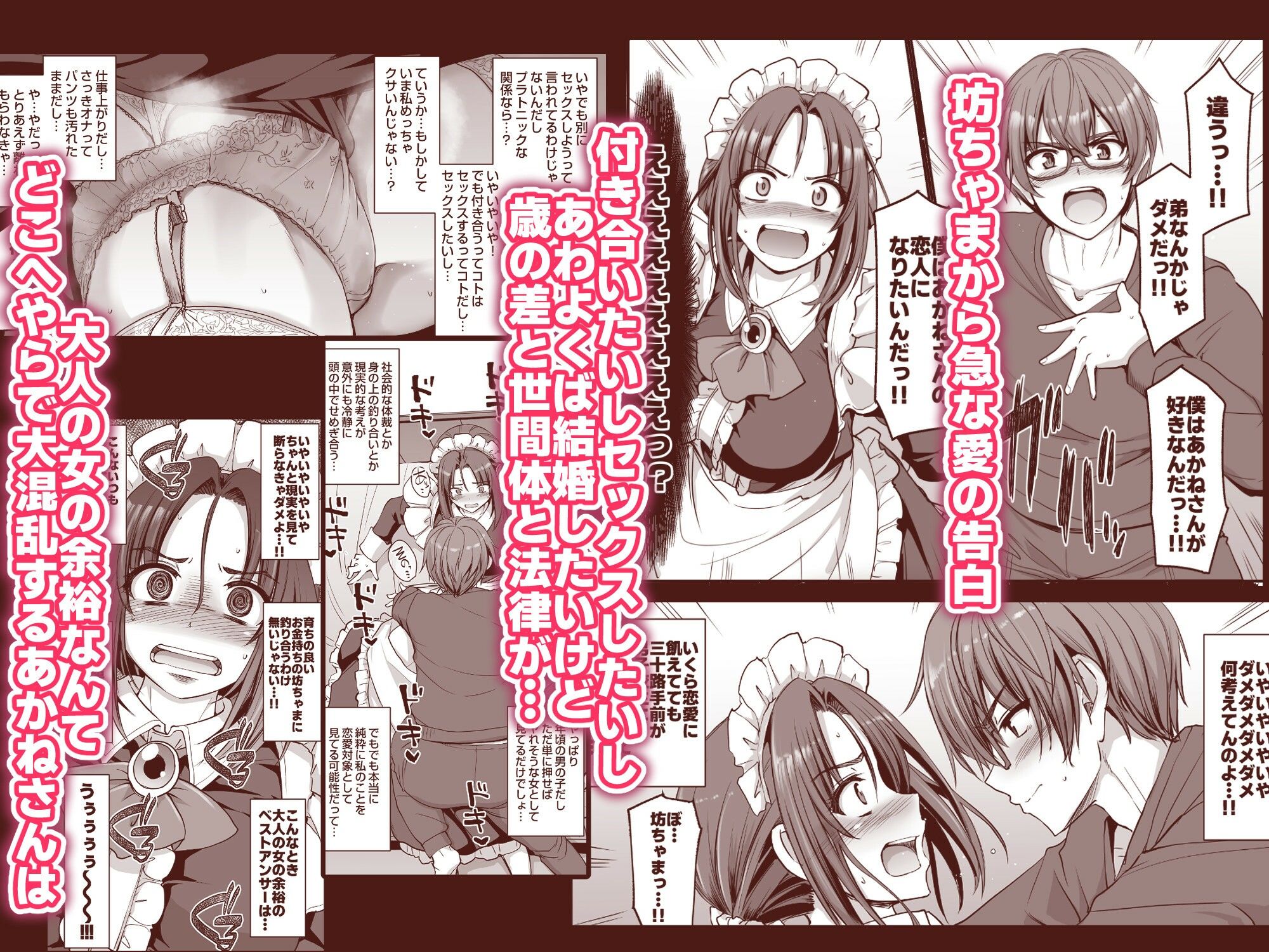 ポンコツ独身メイドあかねさん（28） サンプル 8